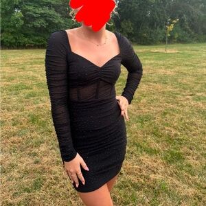 Black Windsor Hoco dress!